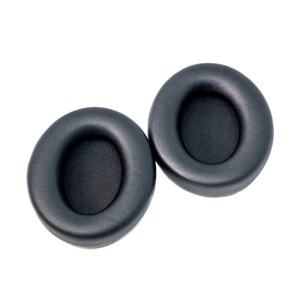 Black leatherette ear pads for thinksound ov202w wireless headphones